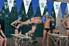 Swimming vs Babson  Wheaton College Swimming & Diving vs Babson College. - Photo By: KEITH NORDSTROM : Wheaton, Swimming